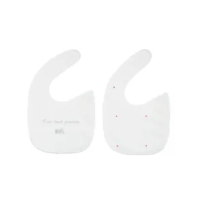 Lot Of 2 Christmas Bibs