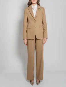 Single Breasted Blazer Featuring 1 Button and a Notch Lapel