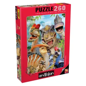 Anatolian Puzzle Dino Selfie 260Pcs Size 48x33Cm #ANA.3317.