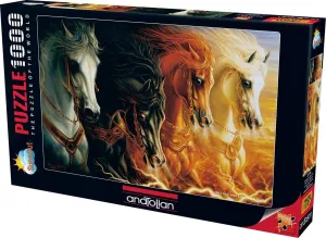 Anatolian Puzzle Four Horses Of Apocalypse 1000Pcs Size 66x48Cm #ANA.3116.