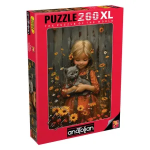 Anatolian Puzzle Cute Girl 260Pcs Size 48x33Cm #ANA.3350.