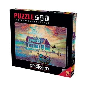 Anatolian Puzzle Isle Of Palms 500Pcs Size 48x33Cm #ANA.3626.