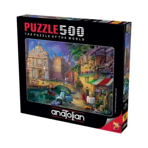 Anatolian Puzzle Romantic Venice  500Pcs Size 48x33Cm#ANA.3633.
