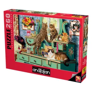 Anatolian Puzzle Cats Dressing Table 260Pcs Size 48x33Cm #ANA.3344.
