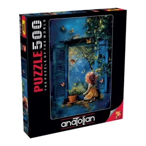 Anatolian Puzzle Blue Night 500Pcs Size 48x33Cm #ANA.3639.