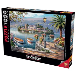 Anatolian Puzzle Lago Del Porto 1000Pcs Size 66x48Cm#ANA.3129.