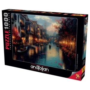 Anatolian Puzzle Dawn In Venice 1000Pcs Size 66x48Cm#ANA.1178.