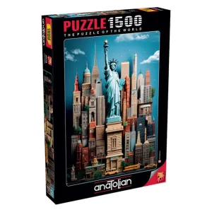 Anatolian Puzzle New York 1500Pcs Size 60x85Cm#ANA.4578.