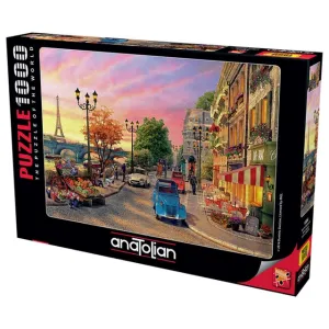 Anatolian Puzzle Seine Sunset 1000Pcs Size 66x48Cm#ANA.1004.