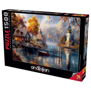 Anatolian Puzzle Autumn At The Lake 1500Pcs Size 60x85Cm#ANA.4581.