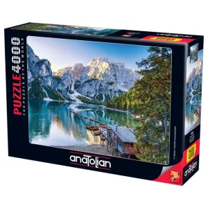 Anatolian Puzzle Lago Di Braies 4000Pcs Size 96x132Cm#ANA.5205.