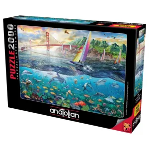 Anatolian Puzzle Frisco Bay Bridge 2000Pcs Size 96x66Cm#ANA.3968.
