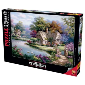 Anatolian Puzzle The Swan Cottage 1500Pcs Size 60x85Cm#ANA.4529.
