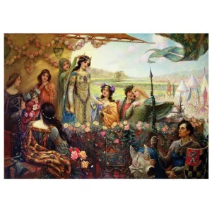 Anatolian Puzzle Lancelot & Guinevere 3000 Pc#4929.