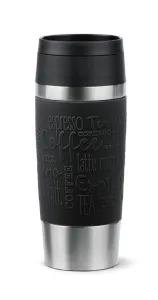 Tefal, Mug de voyage Classic 0.36 L Black Silicone Sleeve