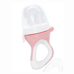 BABYJEM PINK SILICON FRUIT/VEGETABLE SUCK PACIFIER