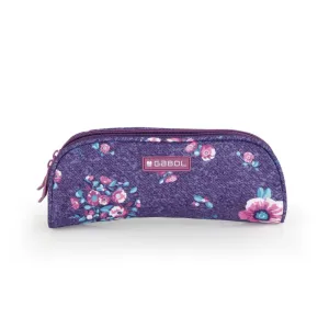 Gabol Pencil Case 2 Part Lili Kids 22X8X6Cm #236231-029/2025 Purple