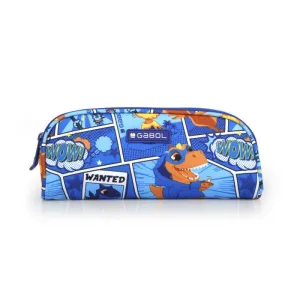 Gabol Pencil Case Dino Kids 22X8X6Cm #236331-003/2025 Blue