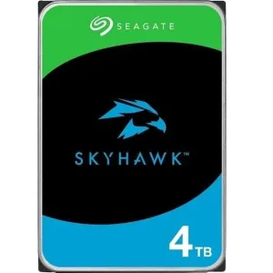 Seagate (ST4000VX016) SkyHawk 4Tb 3.5" CMR 256MbC SATAIII Surveillance Optimized Drive - 3Yrs