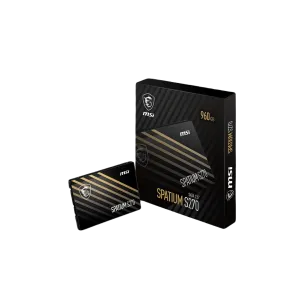 MSI (S270) Spatium 960Gb 2.5" SATAIII 6Gbps SSD - 5Yrs - Black
