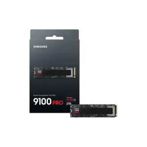 Samsung (MZ-VAP2T0B/AM) 2Tb SSD 9100 Pro M.2 2280 PCIe 5.0 NVMe 1.4 SSD - Black 
