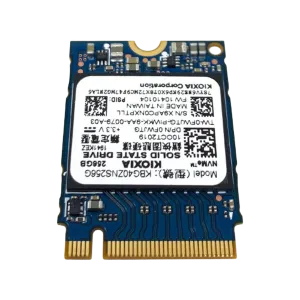 Kioxia (KBG40ZNS256G) Kioxia 256Gb 2230 M.2 PCIe NVMe SSD