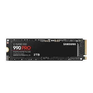 Samsung (MZ-V9P2T0B/AM) 2Tb SSD 990 Pro M.2 2280 PCIe 4.0 NVMe 1.4 SSD - Black 