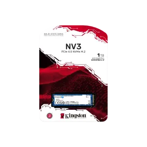 Kingston (SNV3S/1000G) NV3 1Tb M.2 2280 NVMe PCIe Gen 4.0x4, 3Y - Blue PCB