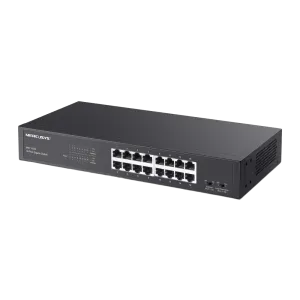 Mercusys by TP-Link (MS116GS) 16-Port Gigabit Desktop Switch - Black