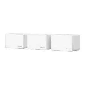 Mercusys by TP-Link Halo H25BE (3 Pack) BE3600 Whole Home Mesh Wi-Fi7 System - White