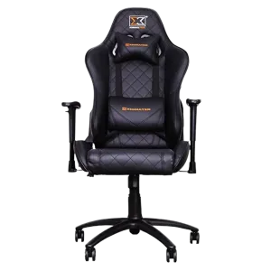 Xigmatek (EN42425) Hairpin Leather Gaming Chair - Black