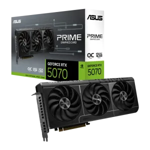 Asus (90YV0M10-MVAA00) NVIDIA GeForce RTX5070 12Gb GDDR7 Prime - Black