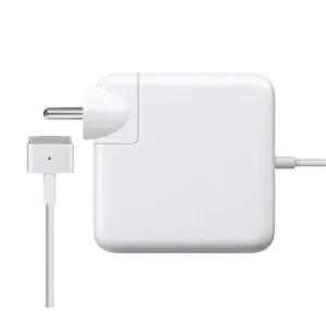 CEM Apple (clone-sh) Compatible Magsafe 2 (60W) AC Power Adapter, T Connector - White