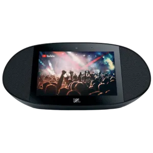 JBL Link View Voice-activated Smart Speaker; Assistant; Music Player - Black
