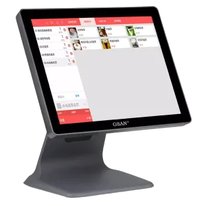 GSAN ( GS-T2 ) 15.1" Touch POS System - Intel Core i5-1235U - 8Gb DDR3 -128Gb SSD - Black 