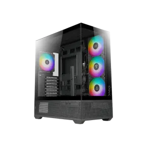 Azza (CSAZ-501B) Tiara Gaming Chassis - RGB - Black
