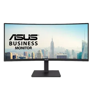 Asus (VA34VCPSR) 34" Docking Curved Monitor WQHD - VA - 100Hz - 4ms - 2Wx2 - 3Yrs - Black