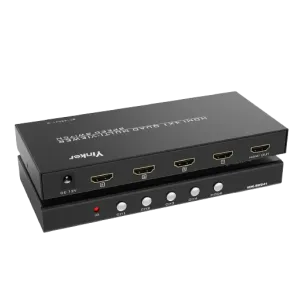 CEM (YXQF) HDTV 4×1 4K Quad Multi Viewer- 3860*2160p - Black