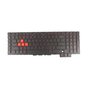Keyboard Replacement For Laptop HP Omen CK 17 - US Layout - Backlit - Black