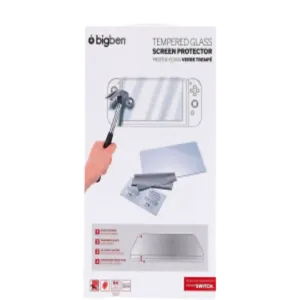 BigBen Tempered Glass Screen Protector For Nintendo Switch Lite - Crystal Clear Image