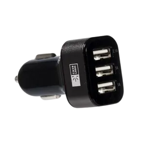Case Logic (CL-OP-V4-004-BK) Triple USB 4.1Amp Vehicle Charger - Black