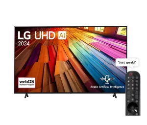 LG  86 Inch Uhd Ai Ut80 4K Smart Tv Ai Magic Remote Hdr10 Webos24 (2024)