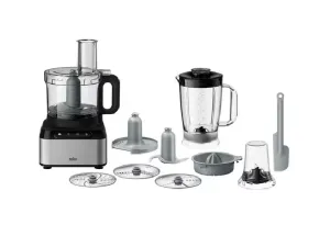 BRAUN PureEase Silver Food Processor FP3233
