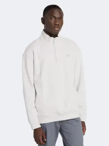 New Balance Athletics 1/2 Zip Men Lifestyle Sweatshirt Ash Heather