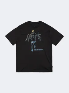 New Balance Before And After Men Lifestyle T-Shirt Black