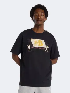 New Balance Stands Men Lifestyle T-Shirt Black