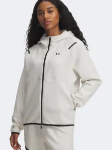 Under Armour Unstoppable Fleece Women Lifestyle Hoody Summit White