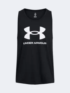 Under Armour Logo Men Lifestyle Tank Black/White
