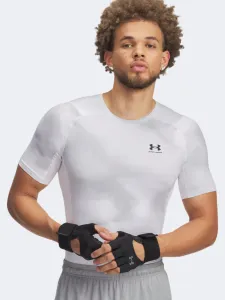 Under Armour Heatgear Printed Men Training T-Shirt White