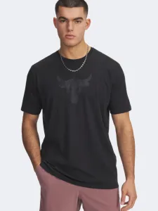 Under Armour Project Rock Brahma Bull Men Training T-Shirt Black